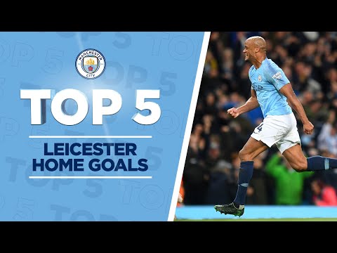 THAT. KOMPANY. GOAL. | Top 5 Goals at the Etihad vs Leicester! | Aguero, Jesus & Sterling goals!