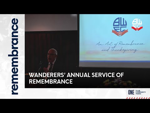 SERVICE OF REMEMBRANCE | Watch Wanderers' Annual Service of Remembrance