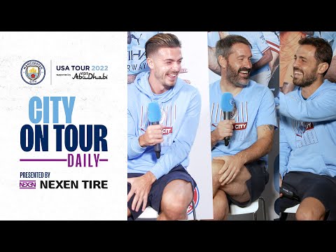 Jack Grealish, Bernardo Silva & Scott Carson can't stop laughing! | City on Tour Daily | Ep Three