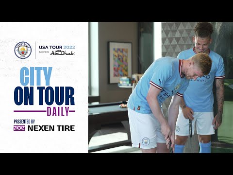 De Bruyne, Kalvin Phillips & Cancelo in pre-season challenges! | City on Tour Daily | Episode One