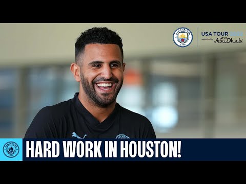 Sunny training in the States! | Man City in Houston