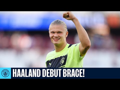 ERLING HAALAND SPEAKS | "A proud moment for me and my family" | West Ham 0-2 Man City | Interview