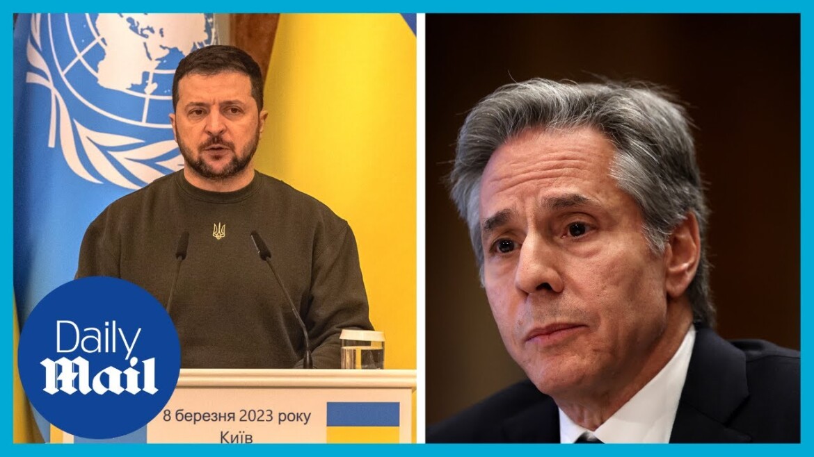 Live Zelensky And Anthony Blinken Discuss Ukraine In ‘a Just And Lasting Peace In Ukraine 9102