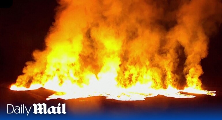 Iceland volcano erupts forcing Grindavik residents to evacuate