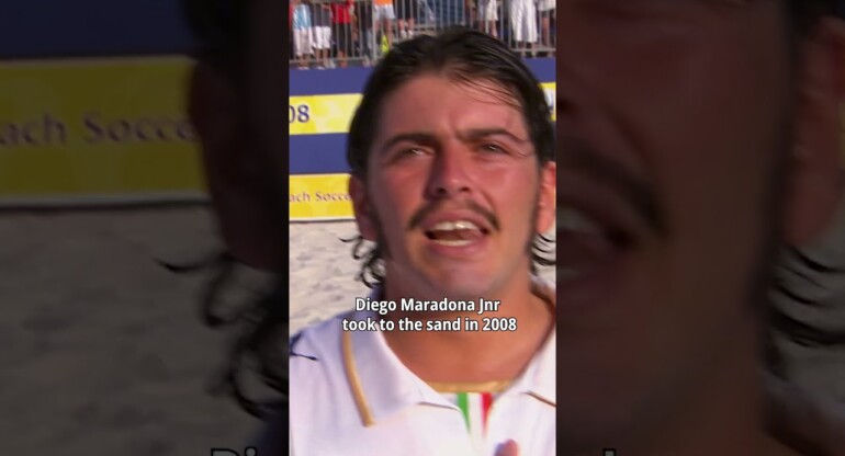 Maradona's son almost won a World Cup!