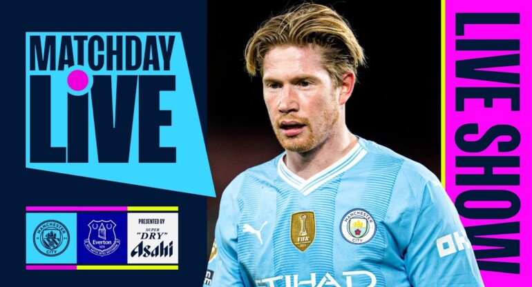MATCHDAY LIVE! CAN CITY GO TOP? | Man City v Everton | Premier League