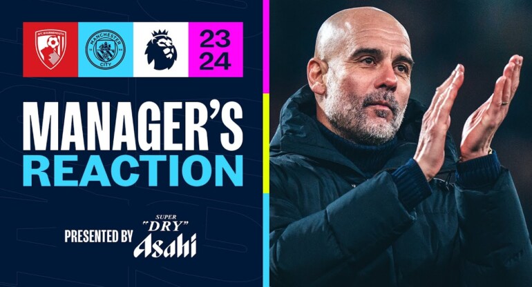 GUARDIOLA REACTION | Foden has become a world class football player | Bournemouth 0-1 Man City