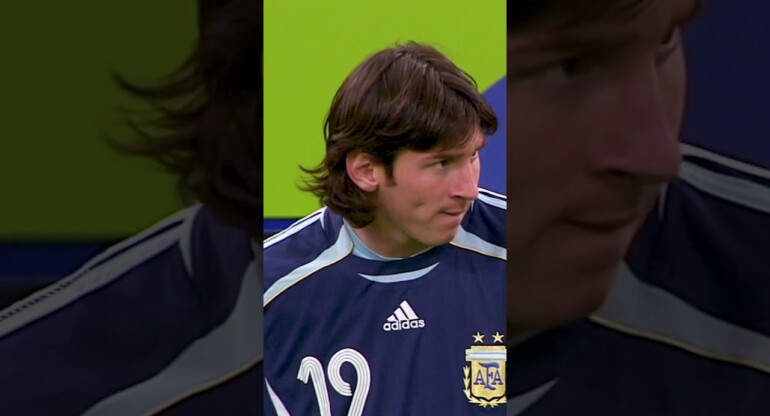 When Messi Made His #FIFAWorldCup Debut