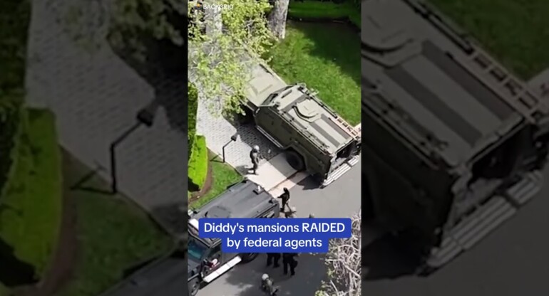 Federal agents RAID rapper Diddy's homes in LA and Miami amid an ongoing harassment investigation