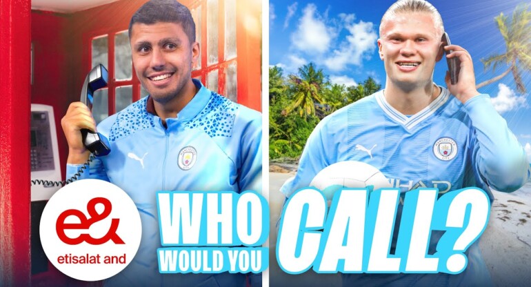 Haaland & Rodri play a FUNNY game..!
