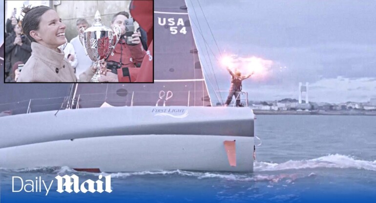 Sailor Cole Brauer makes history: First American woman completes solo world race in 130 Days