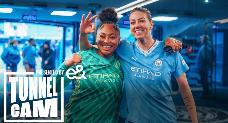 TUNNEL CAM | City 3-1 United | Behind the scenes on WSL Derby Day at the Etihad!