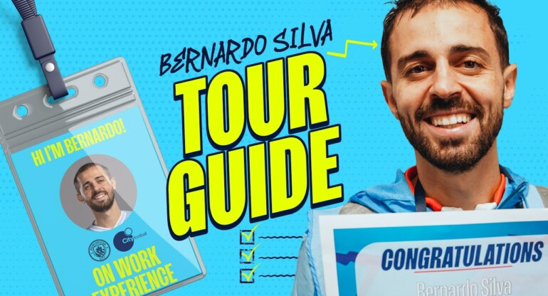 BERNARDO SILVA: TOUR GUIDE! | Bernardo Cleans Pep's Seat?!