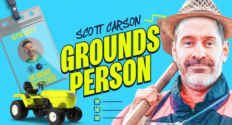 Scott Carson 🌻 GOES GARDENING 👩🏼🌾 | Man City on Work Experience