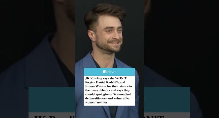 JK Rowling says she WON'T FORGIVE Daniel Radcliffe and Emma Watson for their stance on trans debate!
