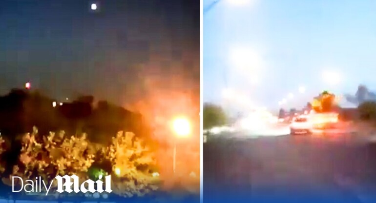 Israeli drones attack Iranian nuclear site and missile base