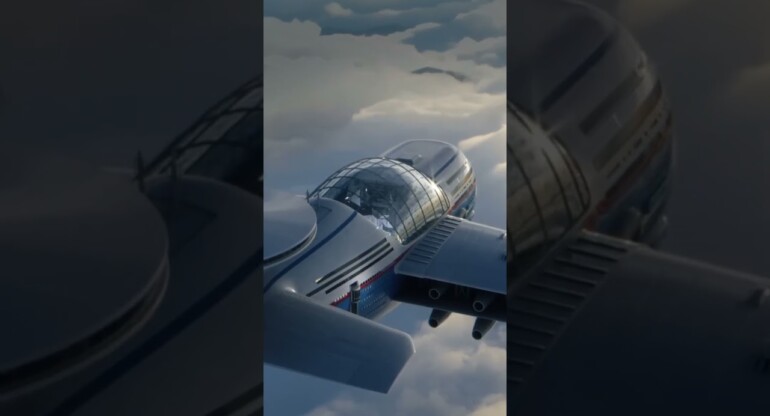 'Skytanic' hotel could be the FUTURE of transport!
