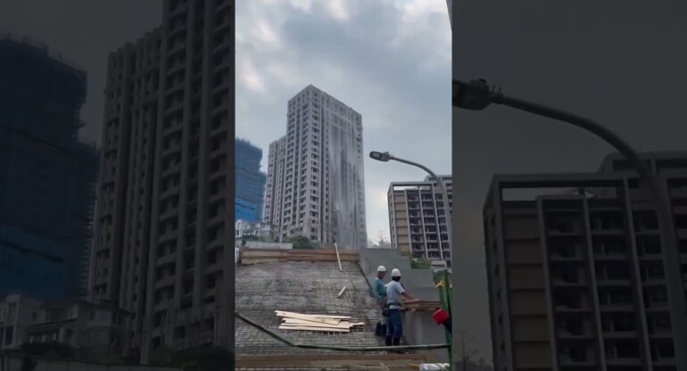 Taiwan earthquake: Rooftop SHAKES as devastating tremors spread across the island