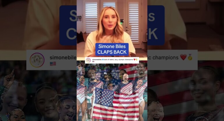 Simone Biles CLAPS BACK ๐