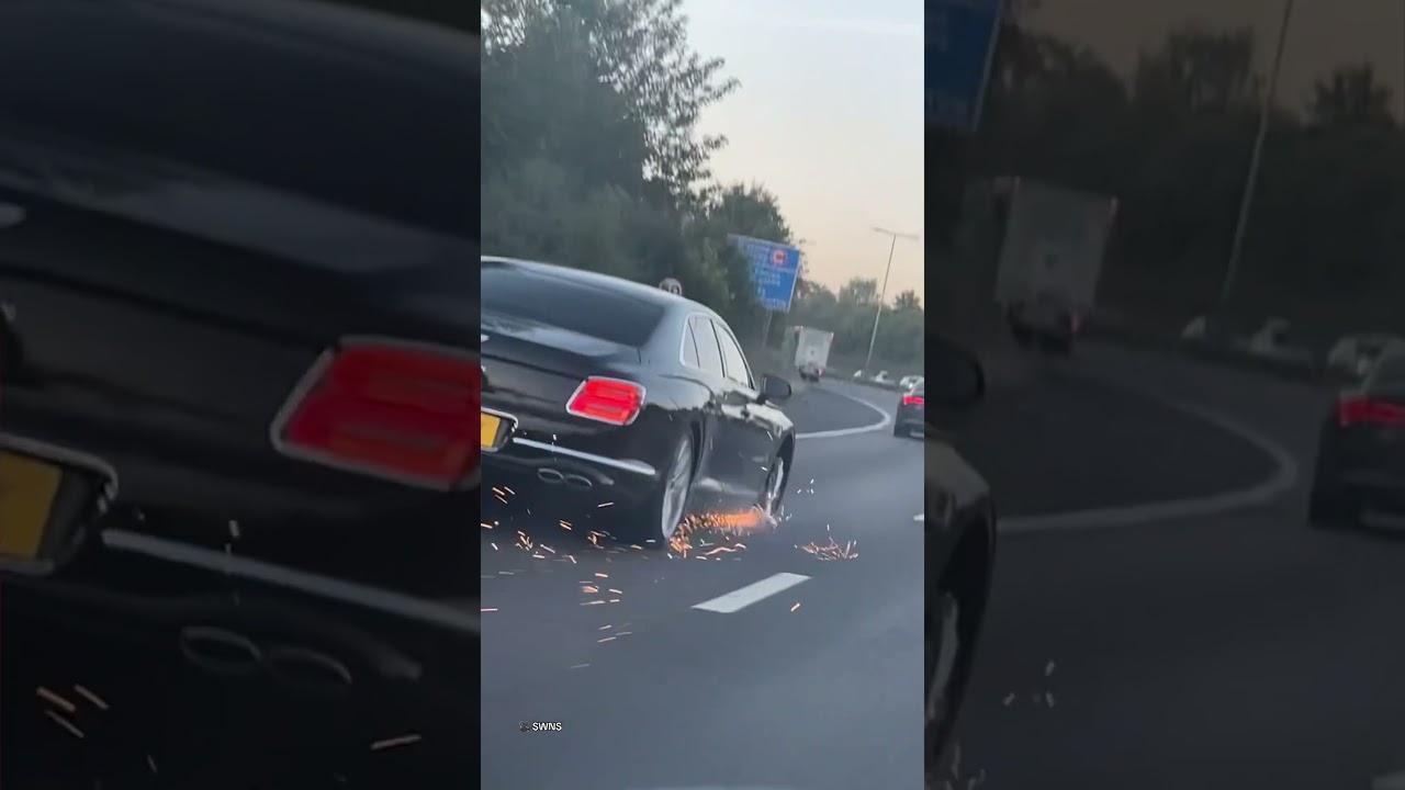 your local bury taxi august 19, 2024 $230,000 bentley was driven down the motorway while missing a wheel!