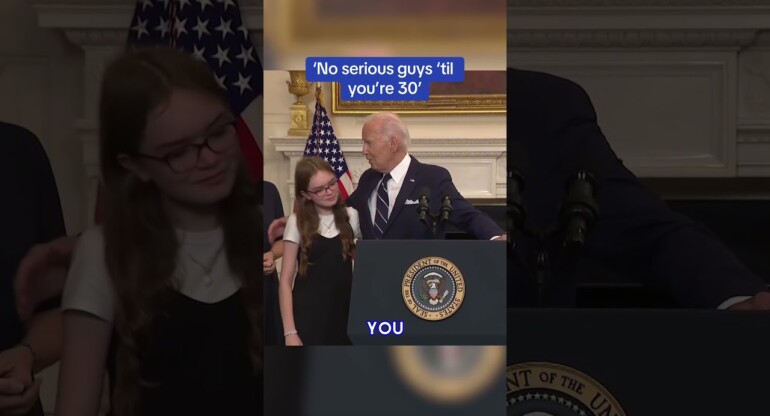 Biden sings Happy Birthday to daughter of freed prisoner