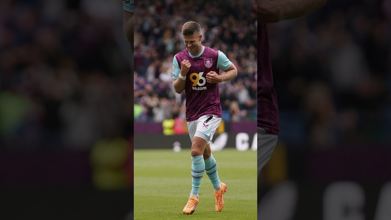 your local bury taxi august 19, 2024 every angle of this incredible strike from the iceman 🥶📸 #burnleyfootballclub #football #shorts