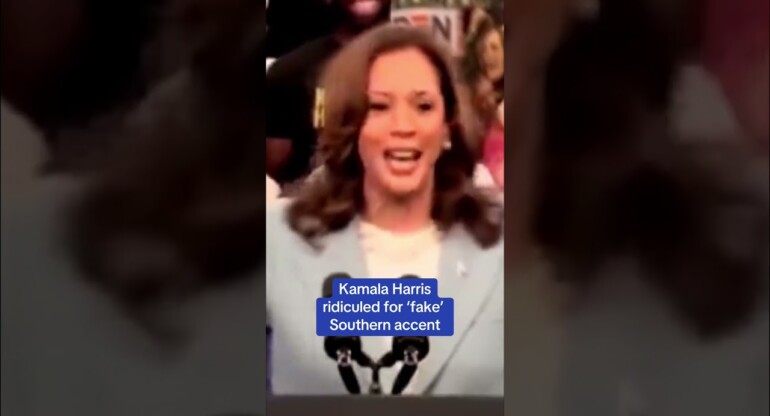 Kamala Harris ridiculed for 'fake' Southern accent