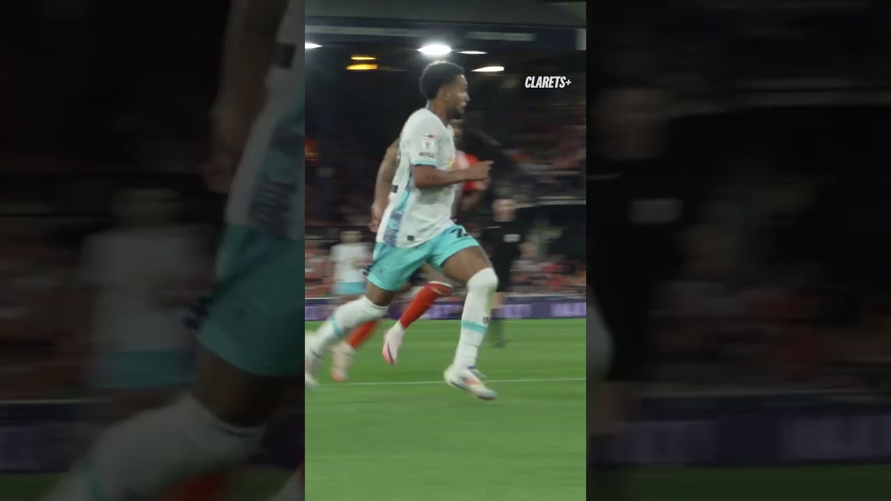 your local bury taxi august 13, 2024 vitinho makes it four to stun luton town! #burnleyfootballclub #football #shorts