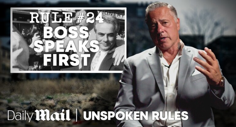 Former Hitman Explains the Secret Code of the Mafia | Unspoken Rules | The Daily Mail