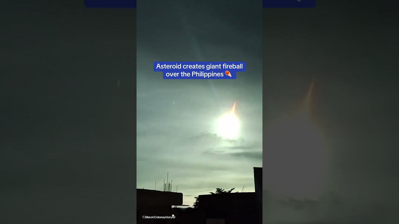 your local bury taxi september 6, 2024 moment asteroid creates giant fireball over the philippines
