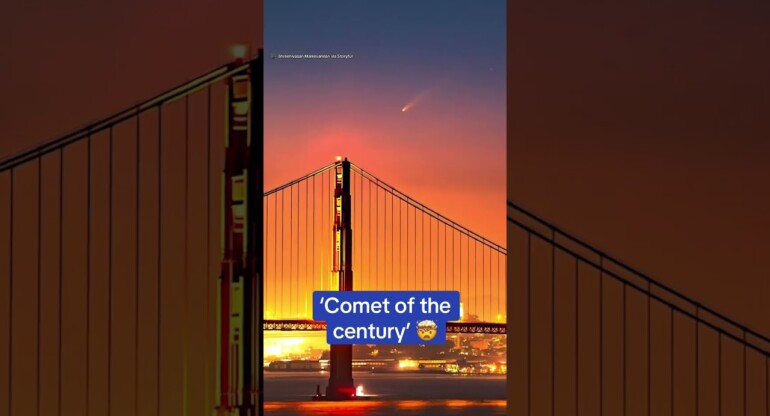 'Comet of the century' in San Francisco ๐โ๏ธ