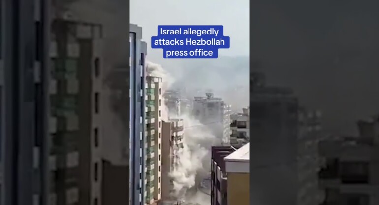 Israel allegedly attacks Hezbollah press office