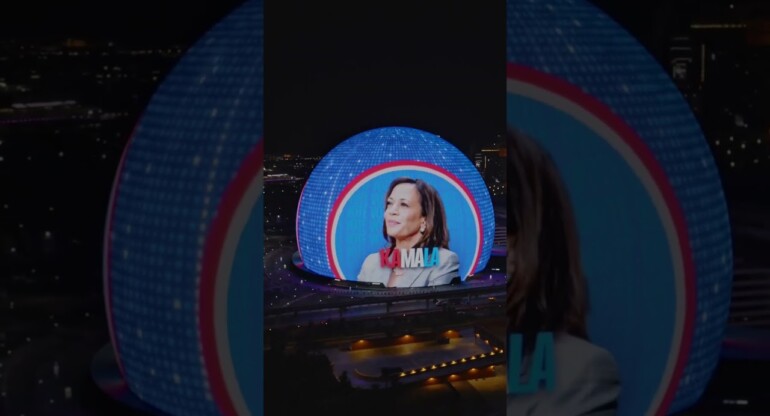 Kamala Harris TAKES OVER The Sphere π π₯