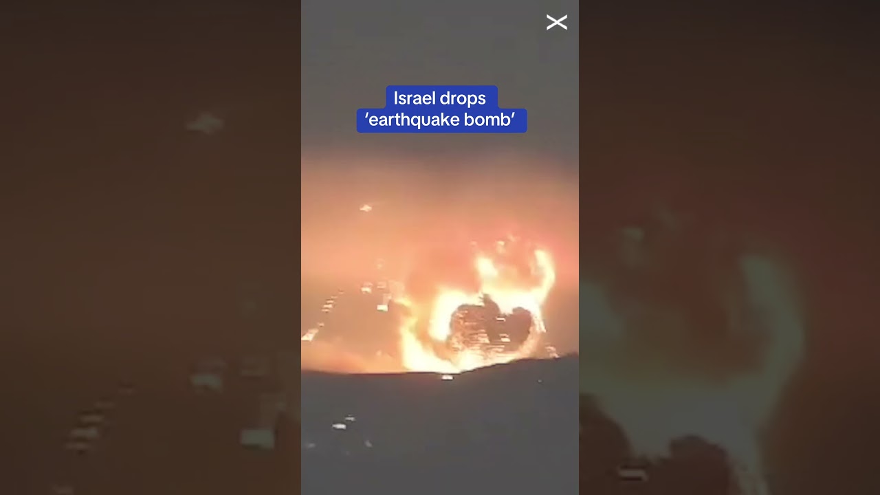 your local bury taxi december 16, 2024 terrifying moment israel drops 'earthquake bomb'