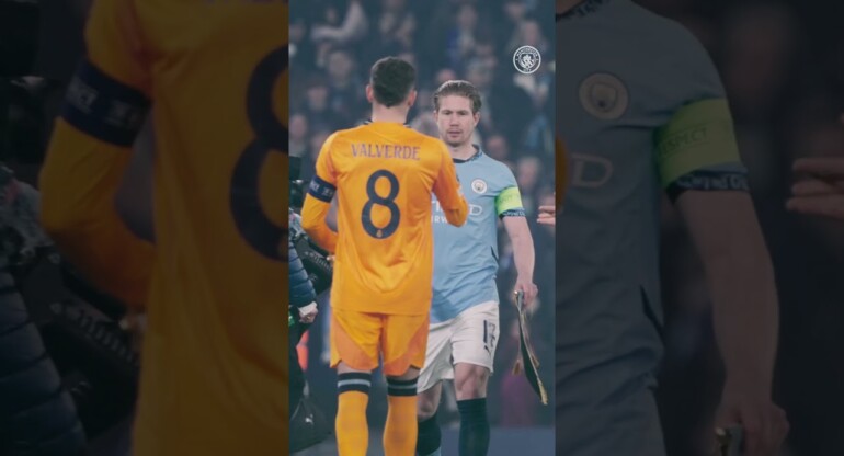 Champions League nights from an alternative angle 💫 #mancity #shorts #goals #realmadrid #camera