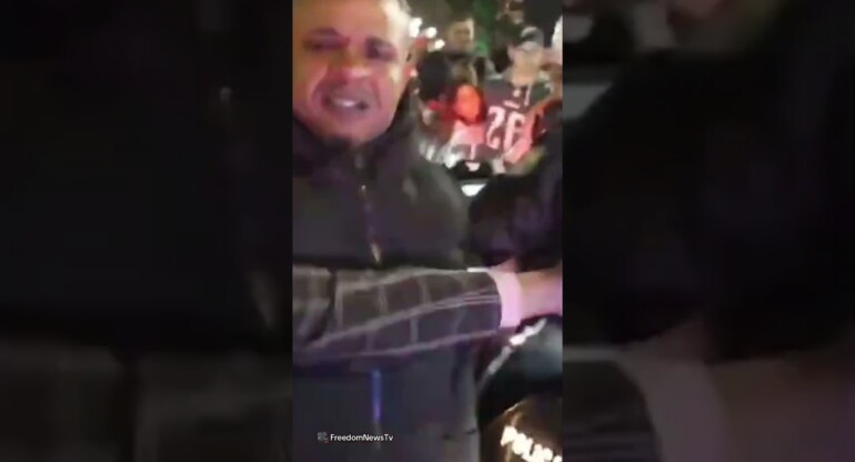Philadelphia fans block cops as Super Bowl win sends the city into meltdown