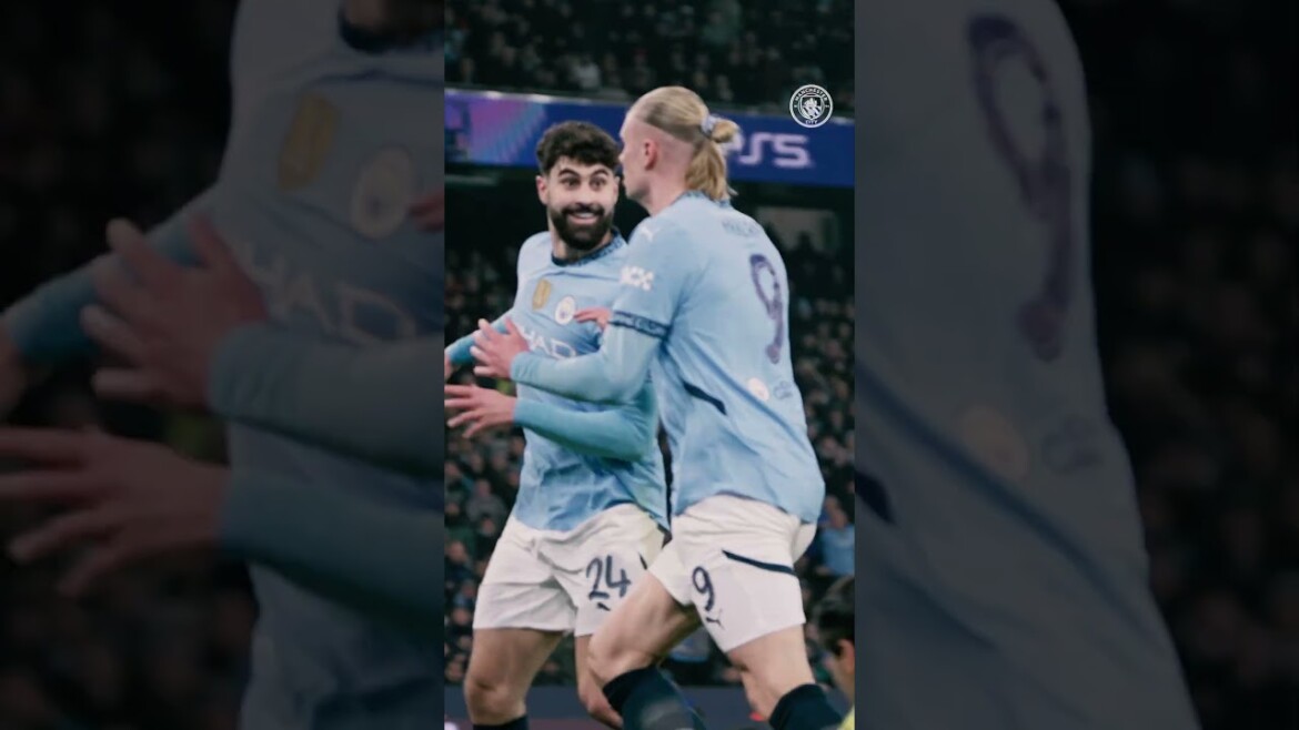 your local bury taxi february 12, 2025 that gvardiol 🇭🇷 and haaland 🇳🇴 link-up!  🥵 #mancity #shorts #goals #championsleague