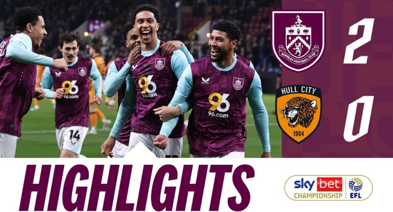 Humphreys & Flemming Net To Continue Unbeaten Run | HIGHLIGHTS | Burnley 2 - 0 Hull City
