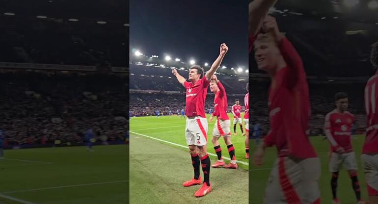 Harry Maguire’s LATE-WINNER Celebrations! 😍