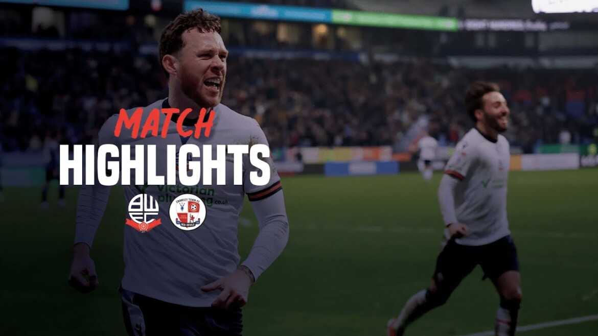 your local bury taxi february 8, 2025 highlights | wanderers vs crawley town
