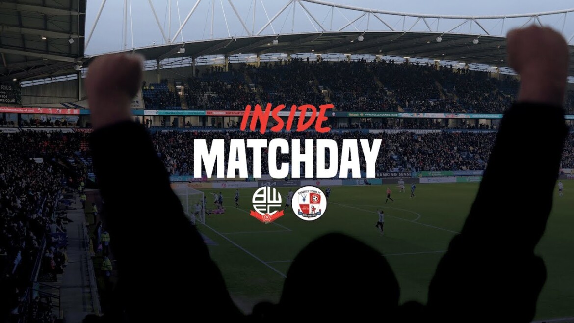 your local bury taxi february 10, 2025 inside matchday | wanderers vs crawley town