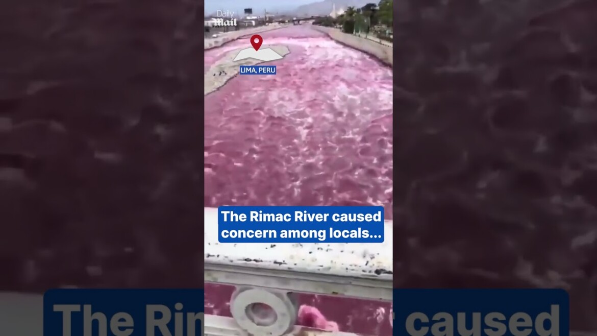 your local bury taxi february 7, 2025 river turns red in peru