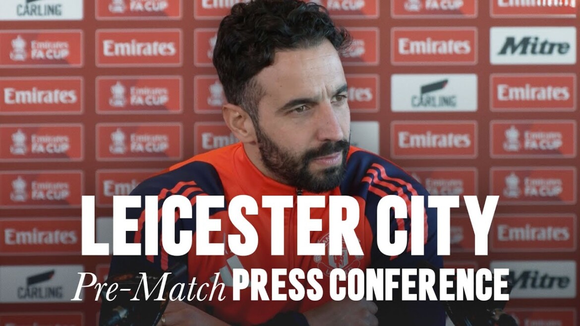 your local bury taxi february 6, 2025 ruben amorim pre-leicester city | press conference 🎙️