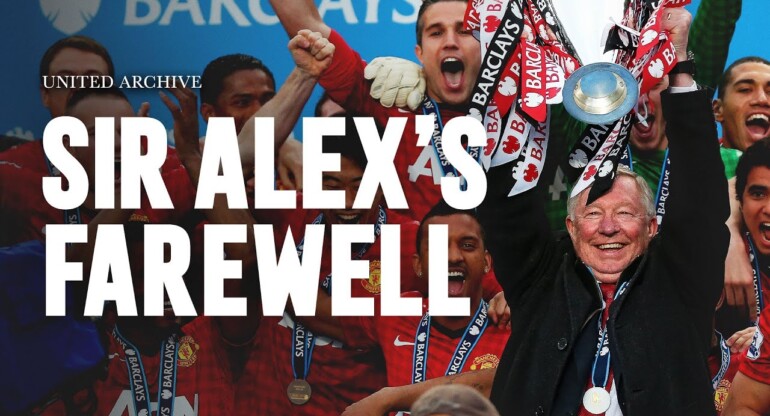 Sir Alex Ferguson's Final Match At Old Trafford 🏟️