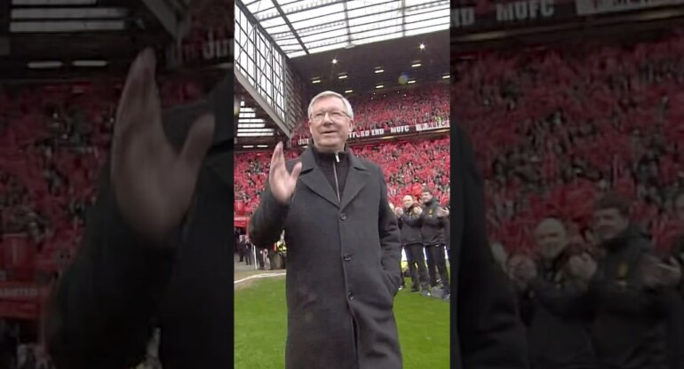 Sir Alex’s Farewell 🥹🐐