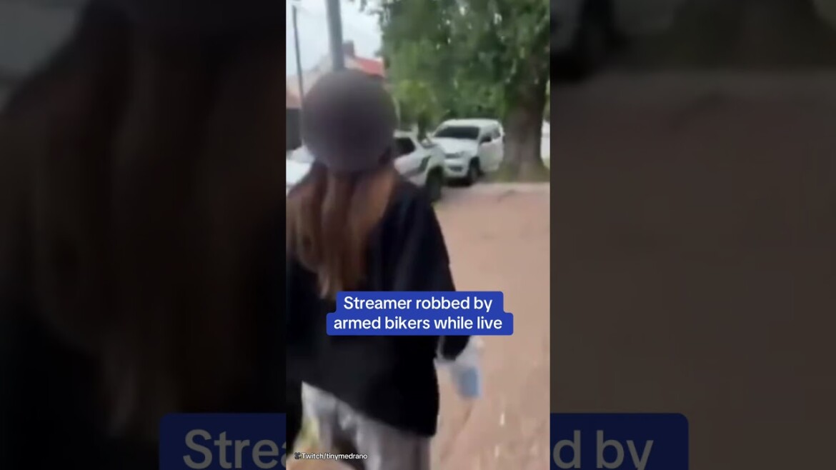 your local bury taxi february 7, 2025 streamer robbed by armed bikers while live