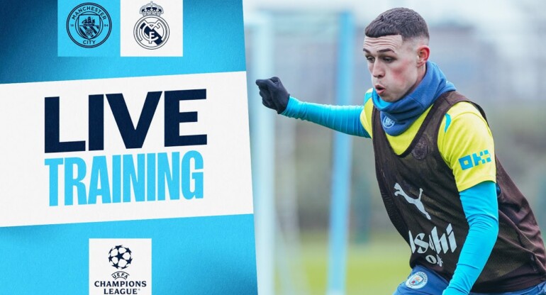 WATCH LIVE! | Open training ahead of Real Madrid! | Champions League
